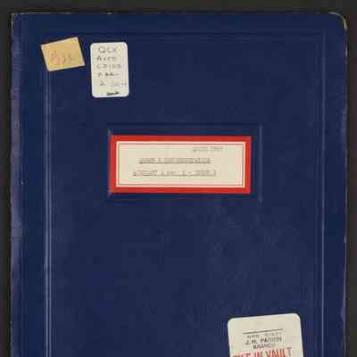 Arrow I instrumentation aircraft 4 and 5. Issue I