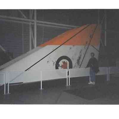 Canada Air and Space Museum Ottawa - Arrow Exhibit Outer wing component of 203 - Image 1