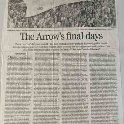 The Arrow's final days