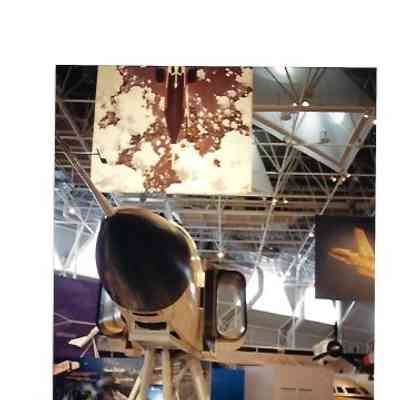 Canada Air and Space Museum Ottawa - Arrow Exhibit Low nose on view of 206
