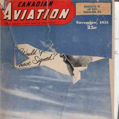 Canadian aviation - Volume 24 Number 11