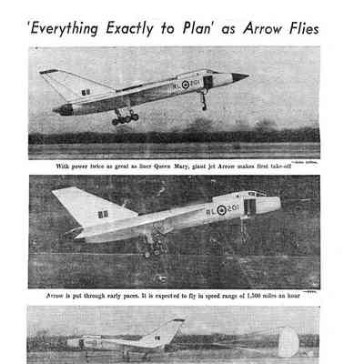 Everything exactly to plan as Arrow flies