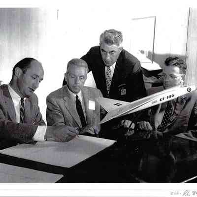 Arrow Design Team Leaders: Robert Lindley, Jim Floyd, Guest Hake, Jim Chamberlin
