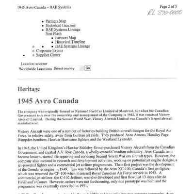 1945 Avro Canada