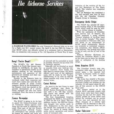 The Airborne Services - Apr 1962