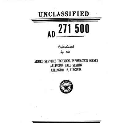 Analysis of Tests of the Avrocar in the NASA 40 x80 ft. wind tunnel Ames Research Center - February 1961
