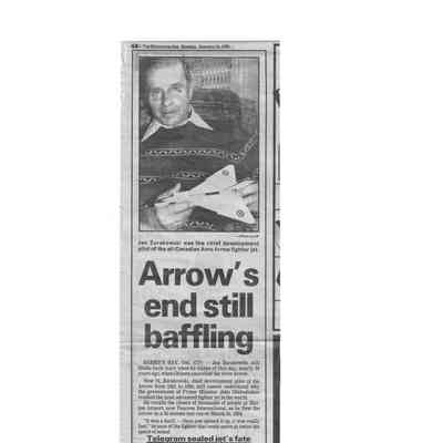 Arrow's end still baffling