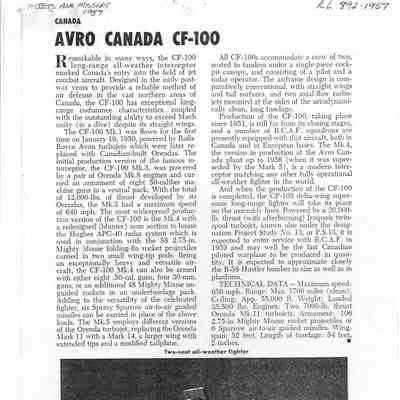 Avro Canada CF-100