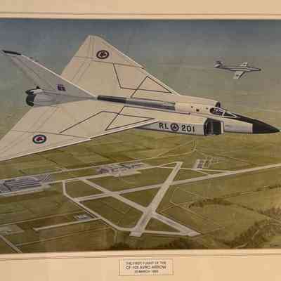The first flight of the Avro Arrow
