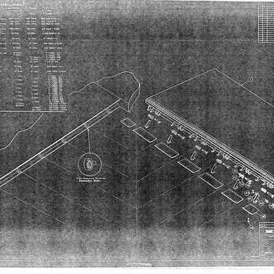 Exploded view of elevator to elevator Control Box Joint , Drawing 7-4382-PE-3