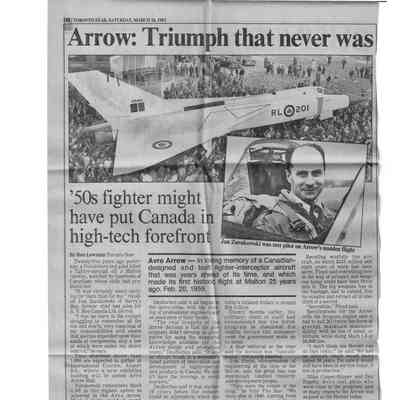 Arrow triumph that never was