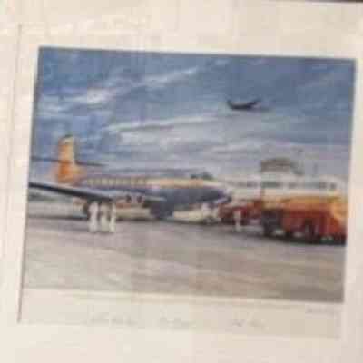 Jetliner at Chicago Midway Airport