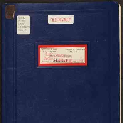 C-105 MK 1, J75 P3 engines: weight summary and C.G. position, Oct. 1/57 Report # 7-0400-44 Issue 10