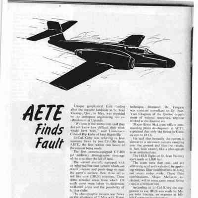 AETE Finds Fault