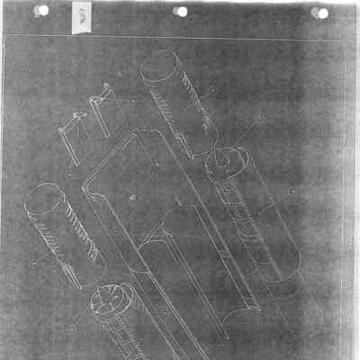 Components of the Power Plant Bay drawing 7-1050-PE1