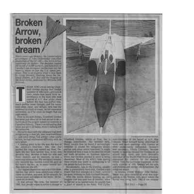 Broken Arrow, broken dream