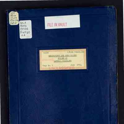 C-105 Derivatives and zero values. Volume II: lateral stability Report No. P/Wind Tunnel/20