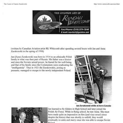 The Career of Janusz Zurakowski
