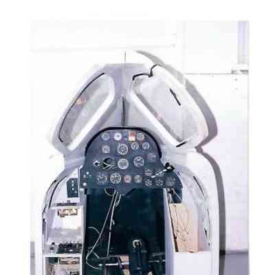 Canada Air and Space Museum Ottawa - Arrow Exhibit Model of cockpit instrumentation