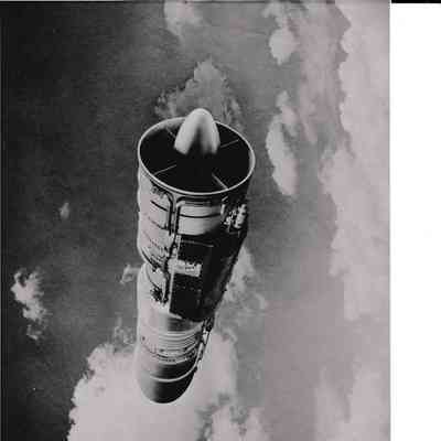 Orenda Iroquois Engine against clouds