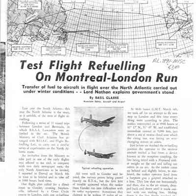 Test Flight refueling