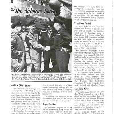 The Airbourne Services - Jun 1959