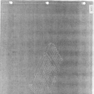 Duct bay main floor assembly drawing 7-1056-PE3 issue 4