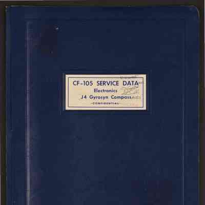 CF-105 service data. Section 47: Electronics: J4 Gyrosyn compass