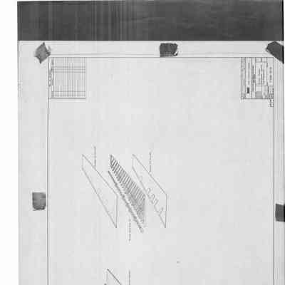 Rudder and planning breakdown showing sub assemblies , Drawing 7-0184-PE-13