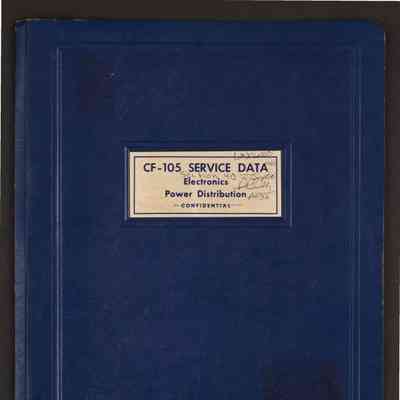 CF-105 service data. Section 40: Electronics: power distribution