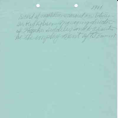 Letter from W.A.Curtis to Ted Emmert - Letter arranging a meeting between Emmert and Roy Dobson in England.