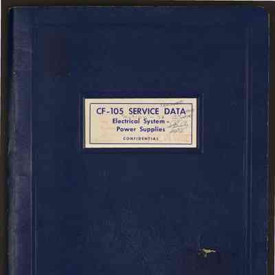 CF-105 service data. Section 37: Electrical system: power supplies