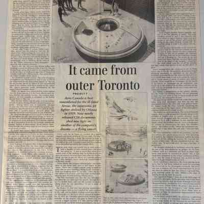 It Came From Outer Toronto
