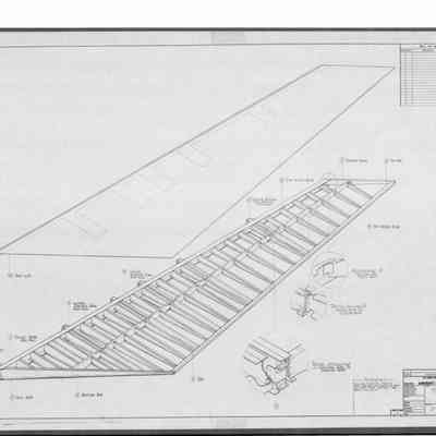 Rudder G/A, Drawing 7-0184-PE-01