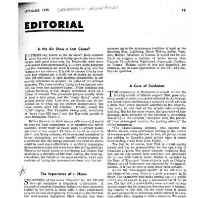 Editorial - The importance of a name