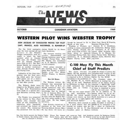 The News - Oct 1949