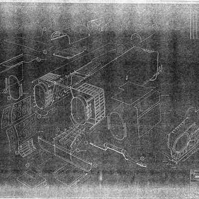 Final Assembly Centre Fuselage, Drawing 7-4354-PE-1