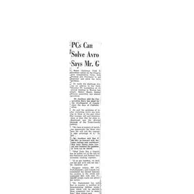 PCs can solve Avro, says Mr G