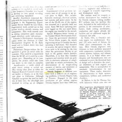 Research and Development in Canada's Aircraft Industry