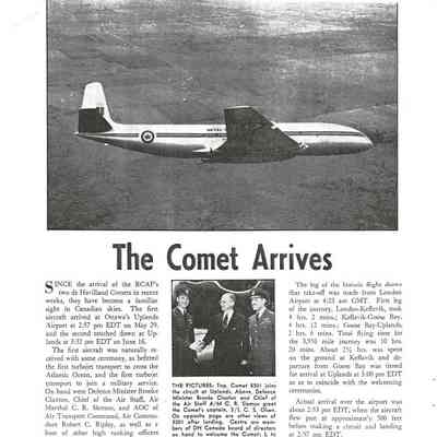 The Comet Arrives