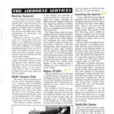 The Airborne Services - Feb 1958