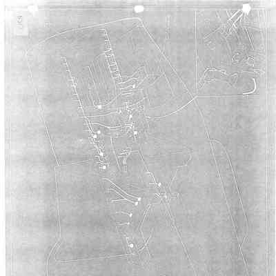 Proposed layout (electrics) of front & rear cockpit nose section C105 drawing 7-1152-PE2