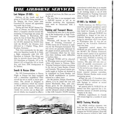 The Airborne Services - Aug 1958