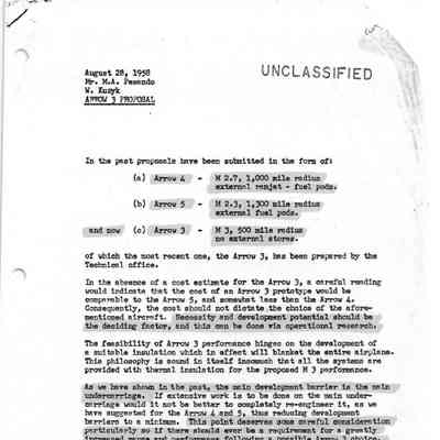 Arrow 3 proposal
