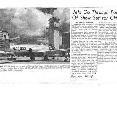 Jets go through paces of show set for CNE
