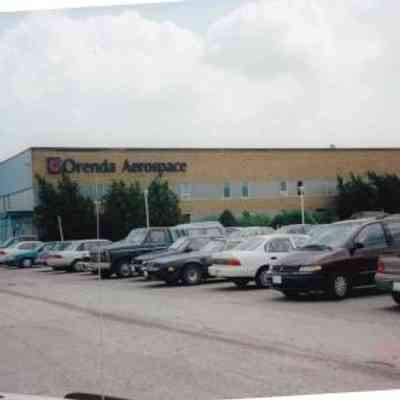 Orenda Aerospace building - showing sign