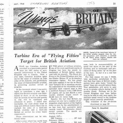 Wings Of Britain - Jul 1948
