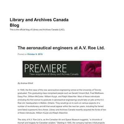 The Aeronautical engineers at A.V. Roe Ltd.