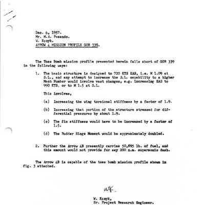 Arrow 4 mission profile GOR 339 / Arrow 5 Proposal for GOR 339