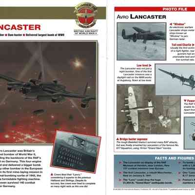 Avro Lancaster - British aircraft of Word War II booklet
